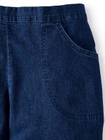 Just My Size Women's Plus Size Pull On Pants with Pockets, 30" Inseam for Regular, 2-Pack, Sizes 1X-4X - Image 6